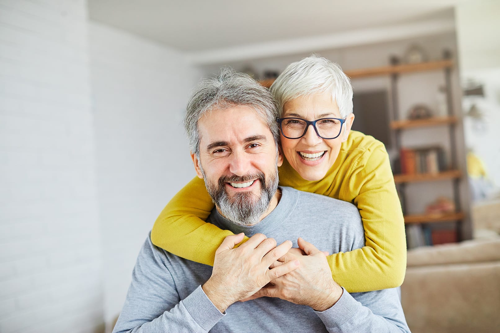 people in charlotte smiling with cosmetic teeth veneers